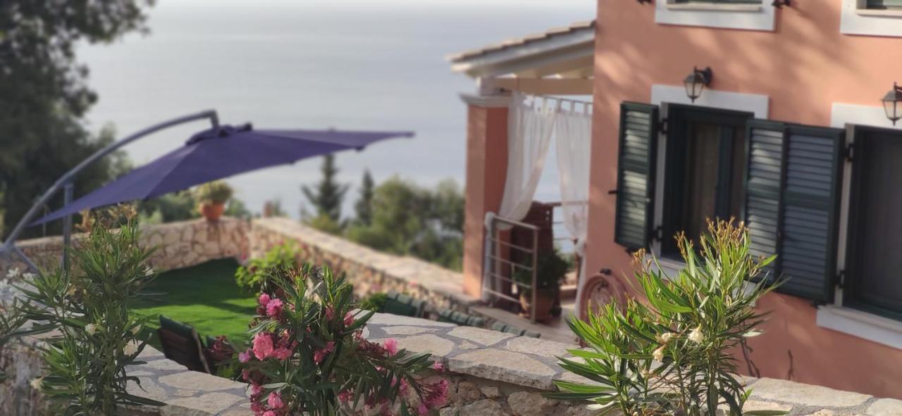 Villa Nereid Glafki - Enjoy Summer Sunsets Áyios Nikítas Buitenkant foto