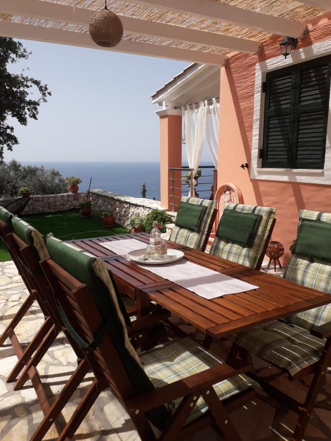 Villa Nereid Glafki - Enjoy Summer Sunsets Áyios Nikítas Buitenkant foto