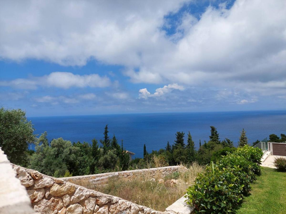 Villa Nereid Glafki - Enjoy Summer Sunsets Áyios Nikítas Buitenkant foto