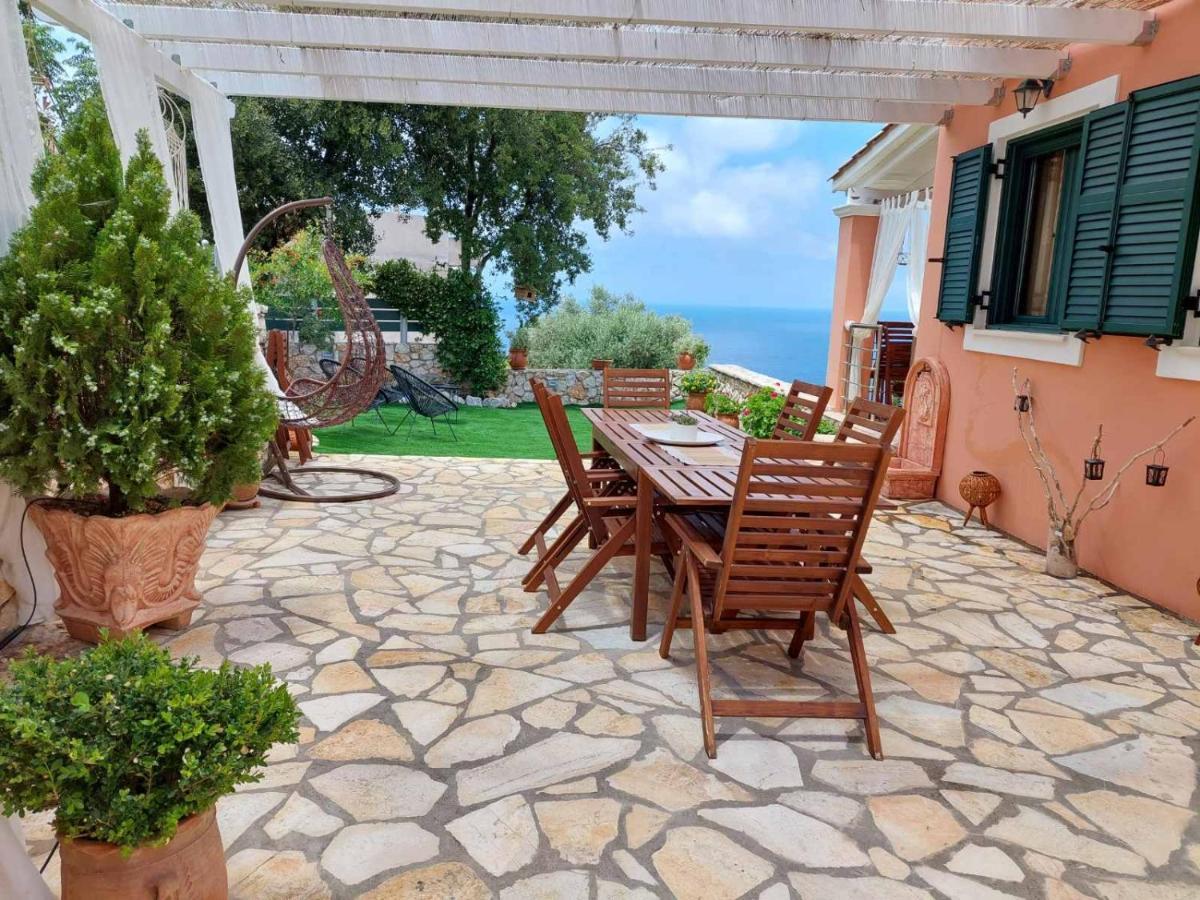 Villa Nereid Glafki - Enjoy Summer Sunsets Áyios Nikítas Buitenkant foto
