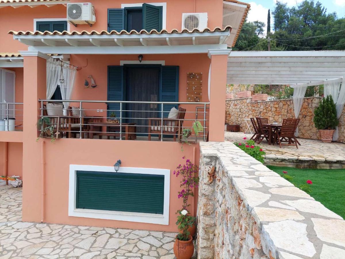 Villa Nereid Glafki - Enjoy Summer Sunsets Áyios Nikítas Buitenkant foto